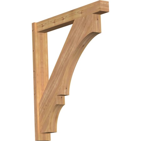 Ekena Millwork Balboa Block Smooth Outlooker, Western Red Cedar, 5 1/2"W x 38"D x 42"H OUT06X38X42BOA05SWR